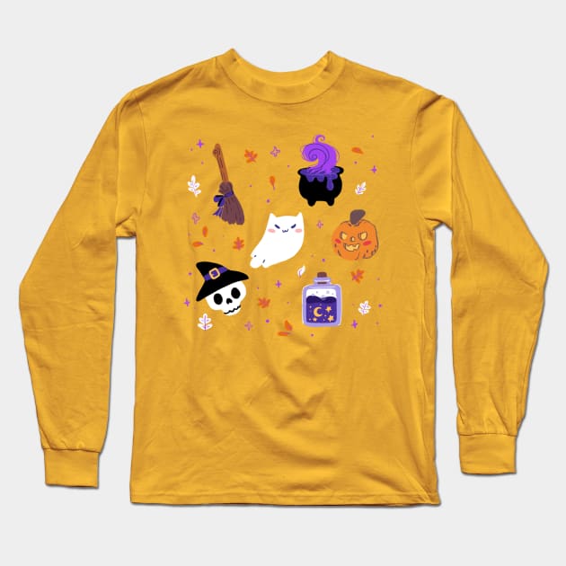 Witchy Long Sleeve T-Shirt by The Moonborn